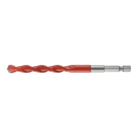 ALPEN Foret à embout multi-usage en carbure, 1/4 pouce (E 6,3),⌀ foret: 10 mm