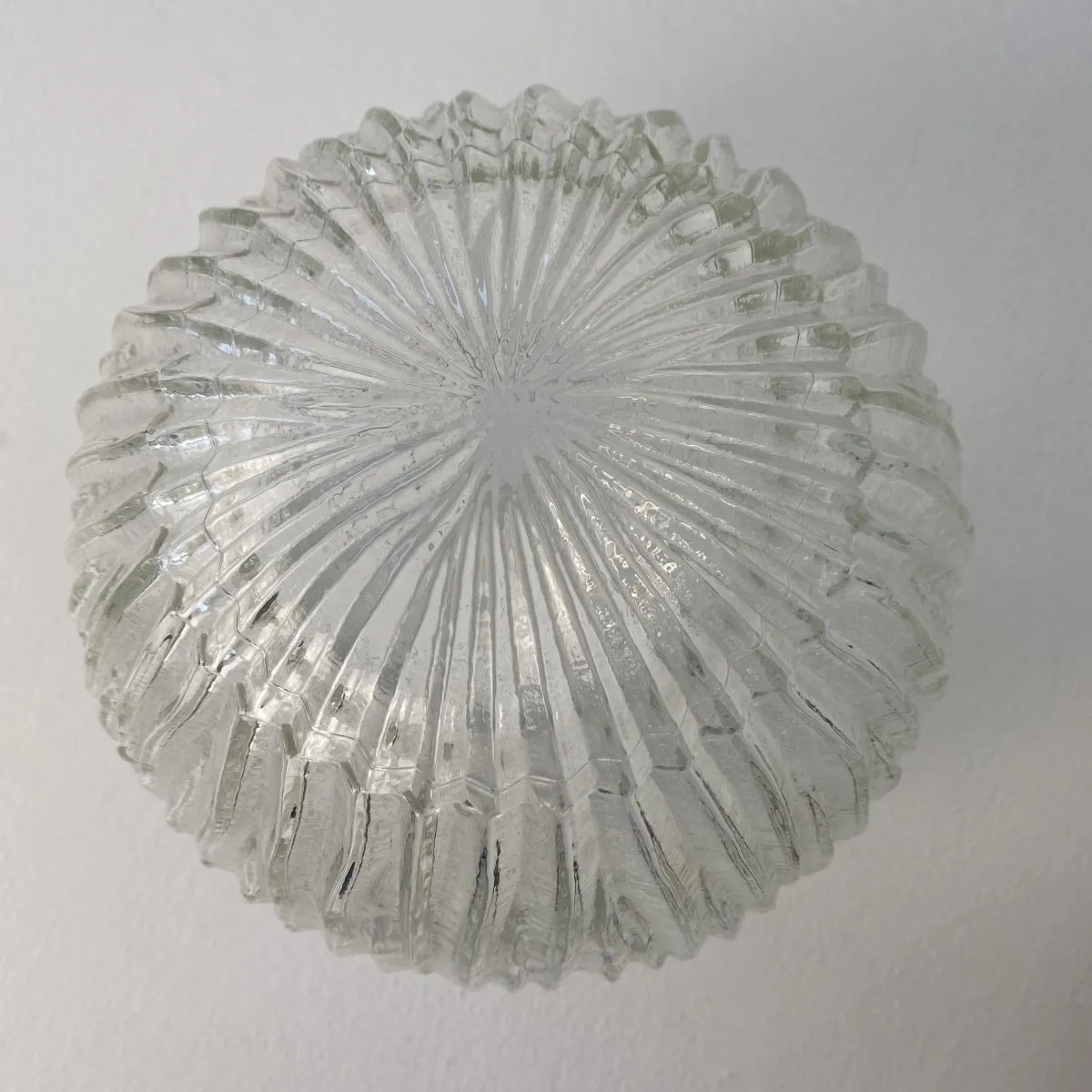 ANCIENNE SUSPENSION ART-DECO XL VINTAGE