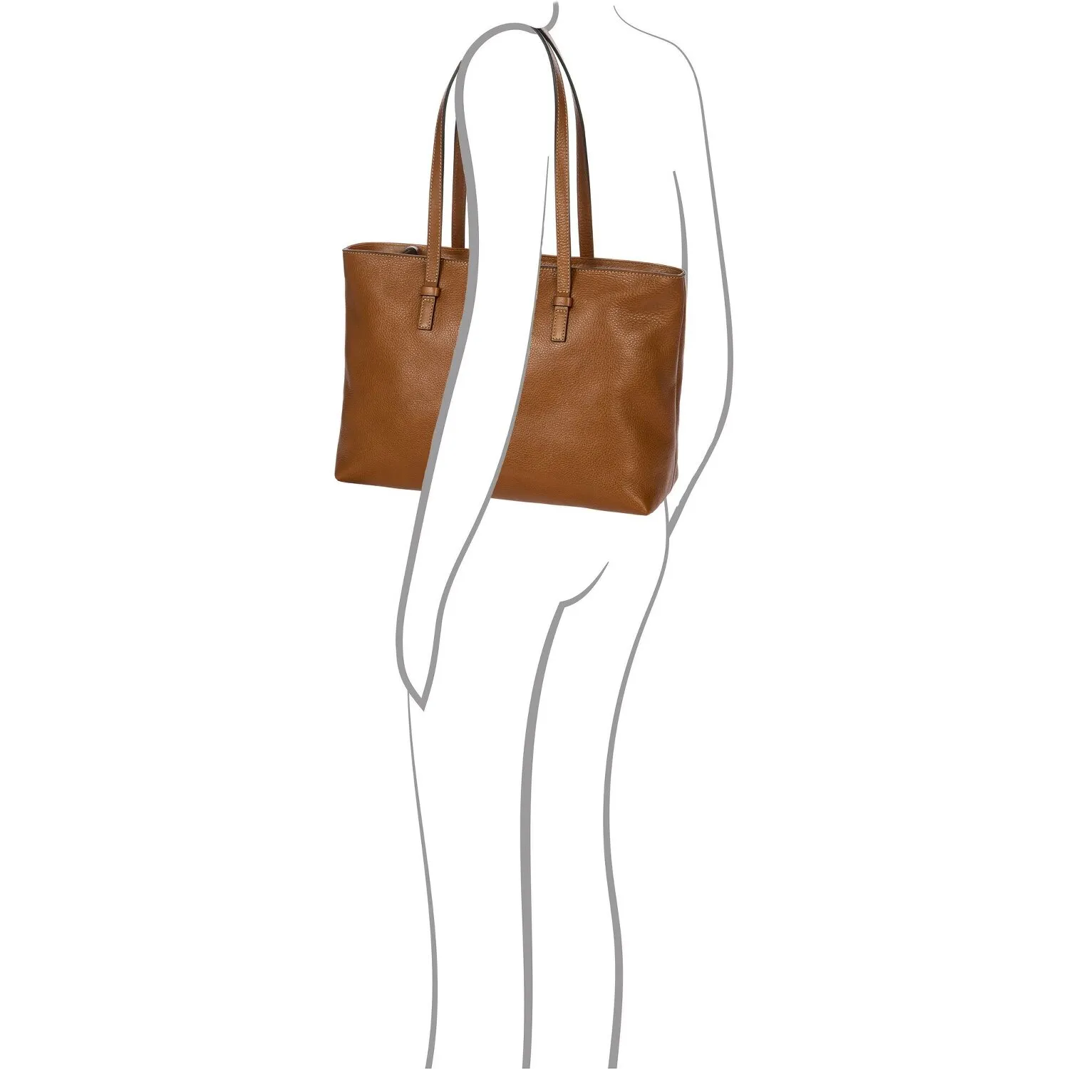 Bric's Life Pelle Vittoria Sac à main 35 cm