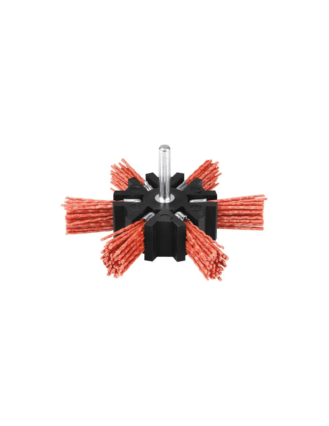 Brosse éventail nylon rouge 100 3500 -