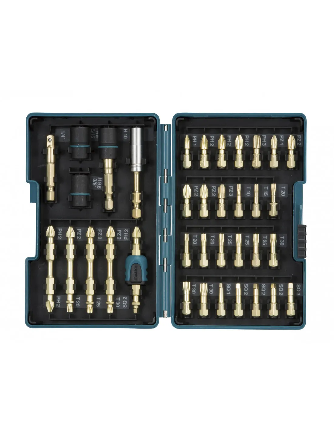 COFFRET 38 PCS VISSAGE IMPACT GOLD MAKITA B-54536