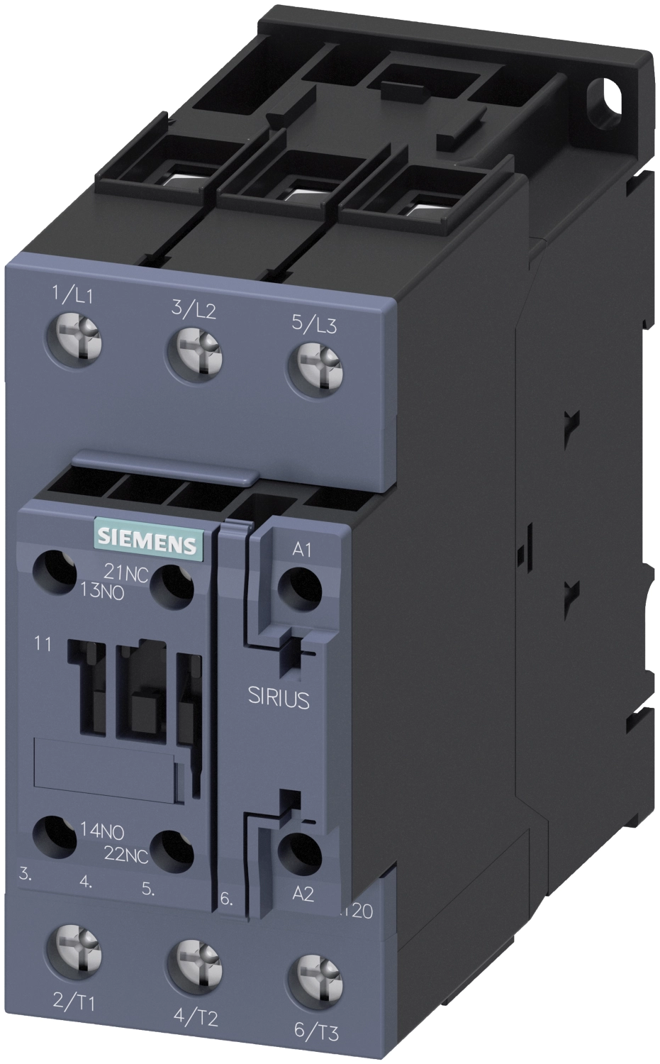 Contacteur 3RT20, 24 CC, à vis Siemens