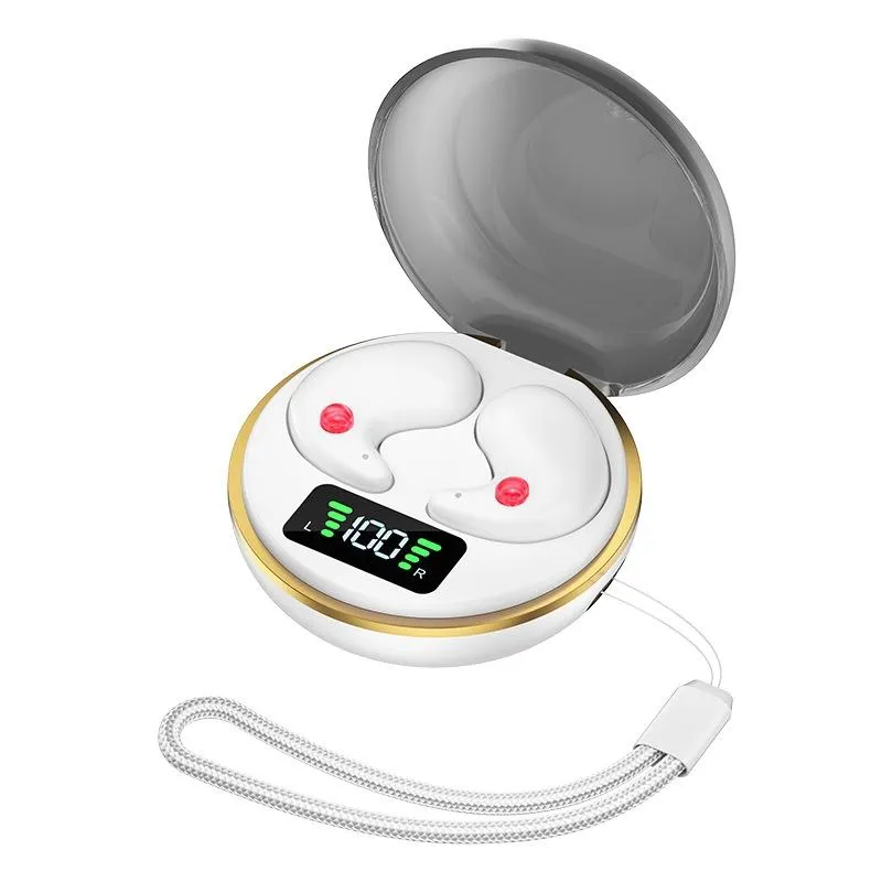 Ecouteurs Bluetooth Invisibles Mini Stéréo Avec Chargeur