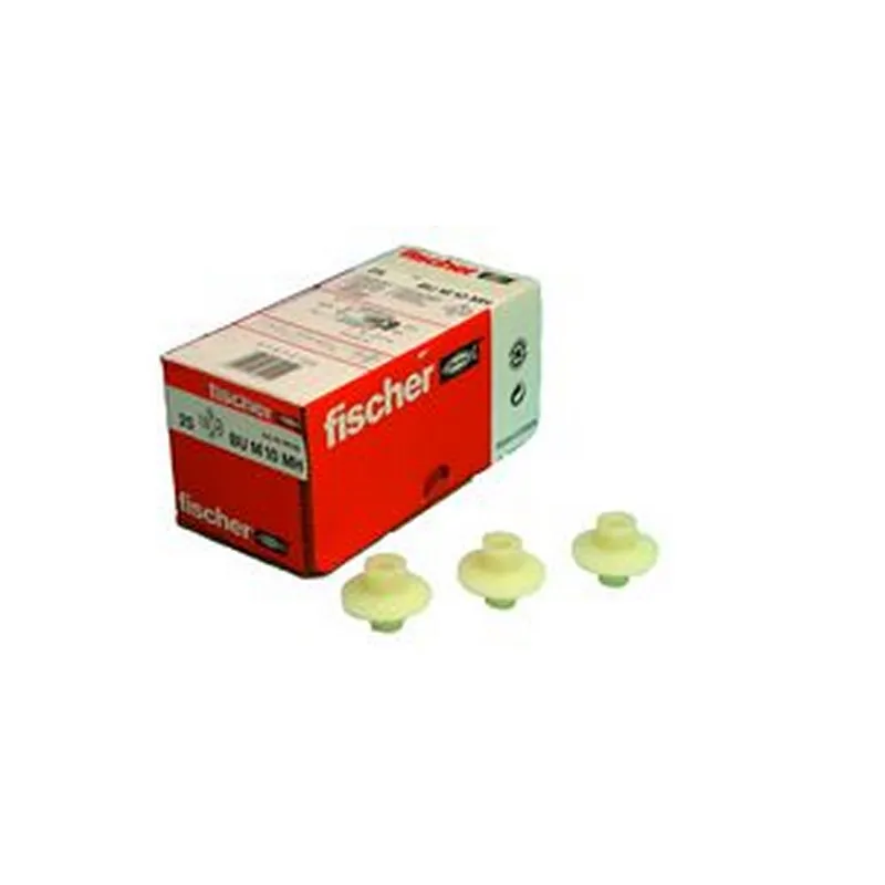 Ecrou nylon à collerette BUM