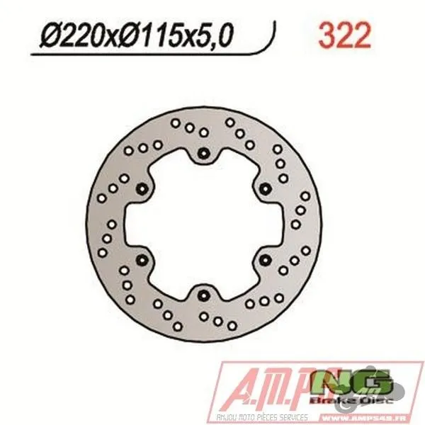 Filtre à air TECNIUM - 0322 Yamaha YZ 125/250