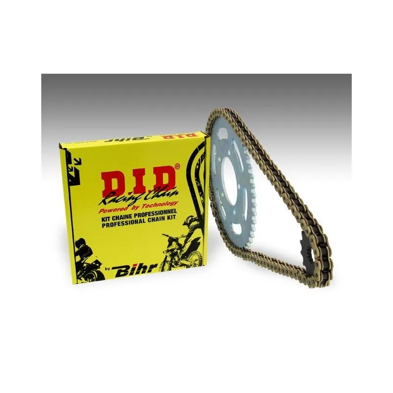 Kit chaîne DID/JT 520DZ2 14/47 renforcé - couronne ultra-light - piecemotoquad