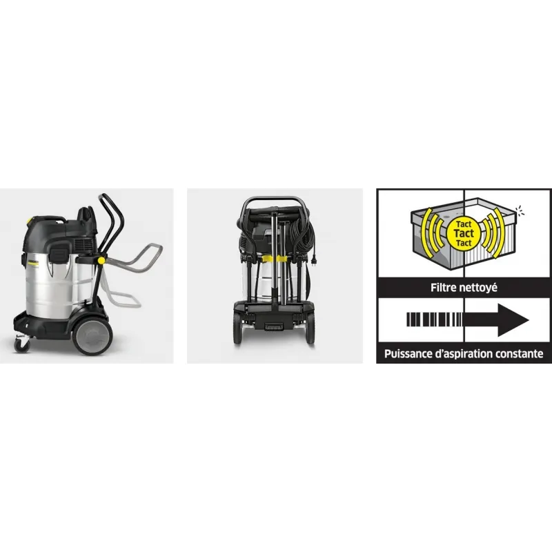 KÄRCHER - NT 75/2 Tact² Me - Aspirateur eau & poussières - 1.667-288.0