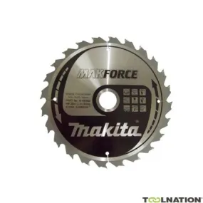 Makita Accessoires B-08296 Lame de scie circulaire Bois Makforce 160x20x2,4 24T 20G
