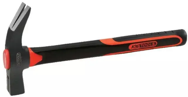Marteau de coffreur manche tri-matiere 700 gr ks tools