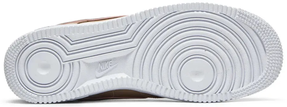 Nike Air Force 1 '07 Tan Metallic Rose Gold (W)