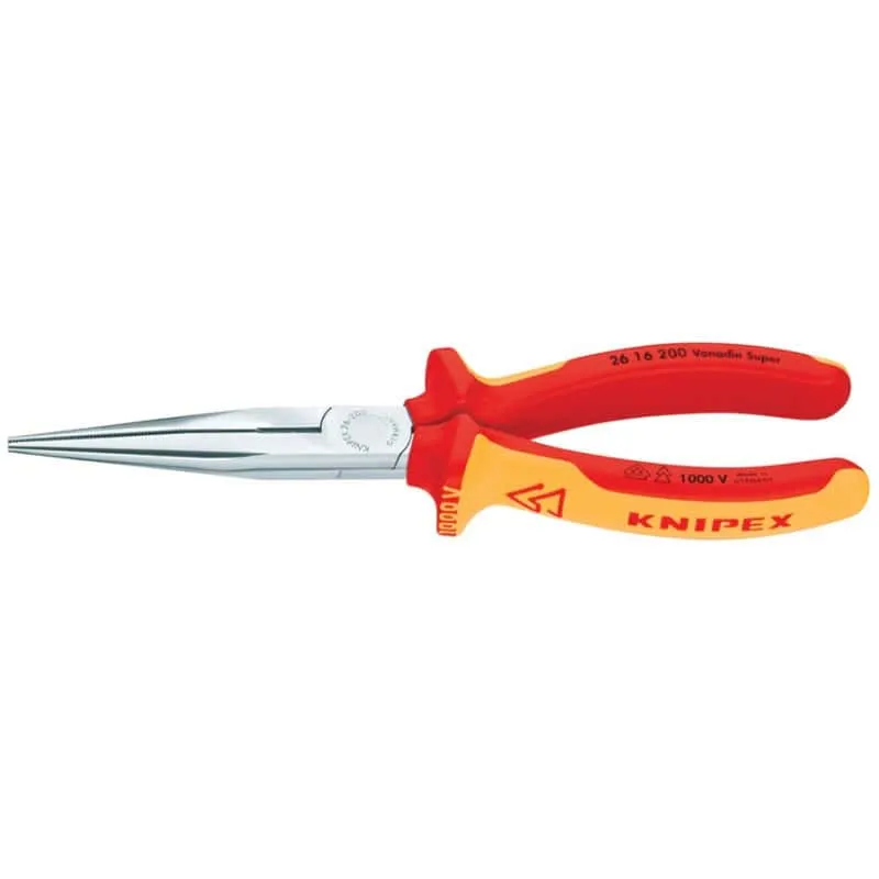 Pince demi-rond isolée droite KNIPEX
