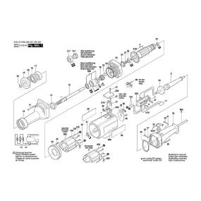Pièces détachées Meuleuse BOSCH GGS 6 0601214003