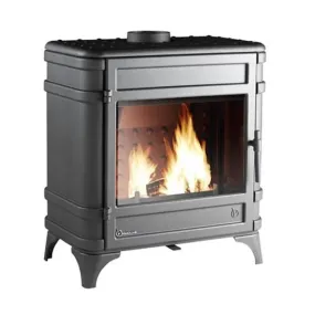 Poêle à bois Siam P917044 12 kWatts Noir Invicta