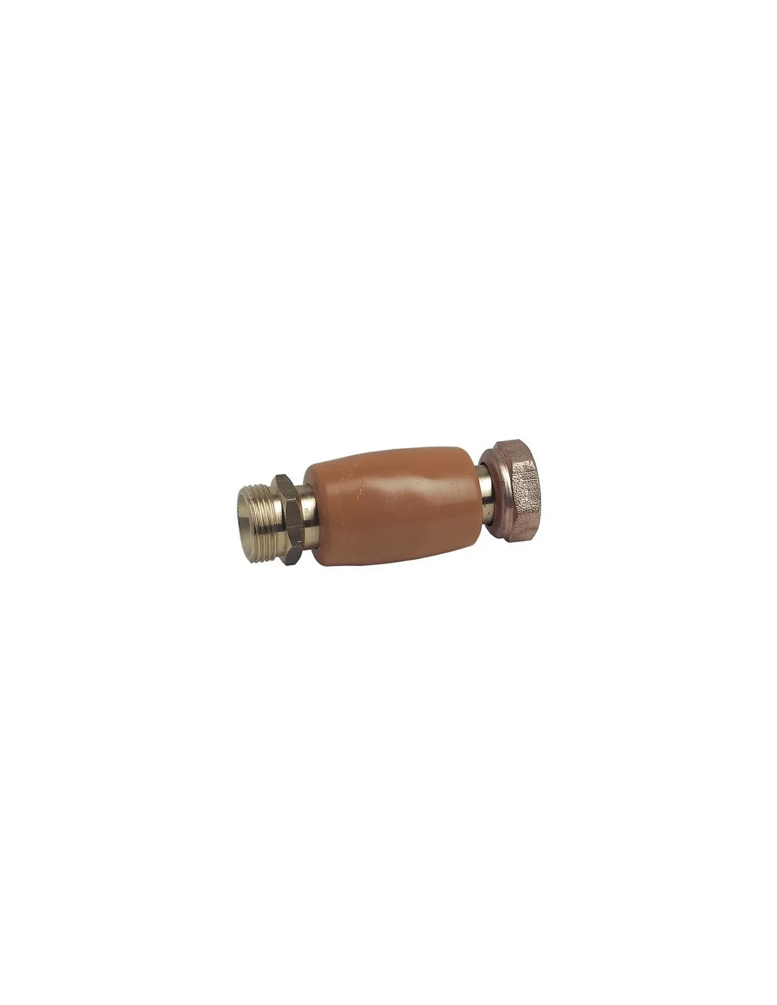 RACCORD ISOLANT AMOVIBLE A JONCTIONS SPHERO-CONIQUES MALE ET ECROU FEMELLE