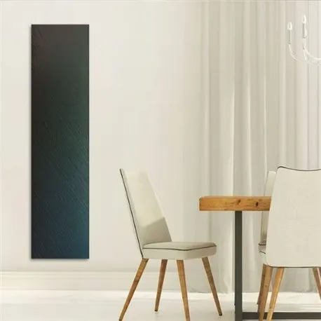 Radiateur Résine 904 Ardoise, RW9005X-904 1200W Vertical Noir Cosy Art