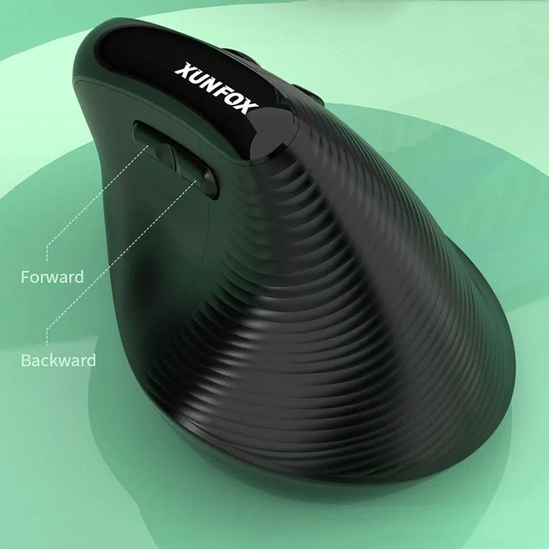 Souris Verticale Rechargeable Sans Fil Bureau Silencieuse