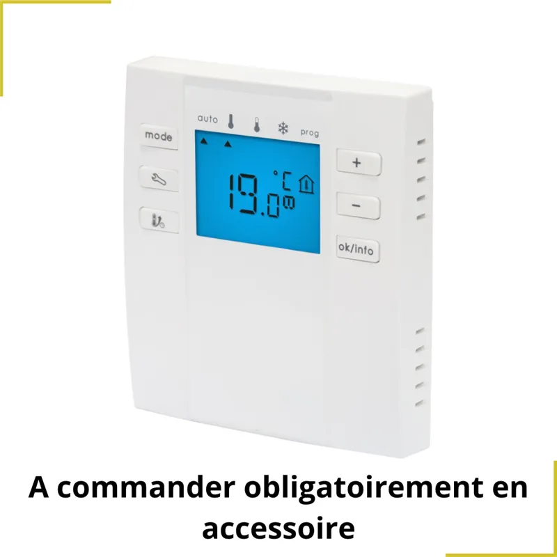 Verre Trempé VE7015HX Gris ardoise 1200 Watts Horizontal Cosy Art