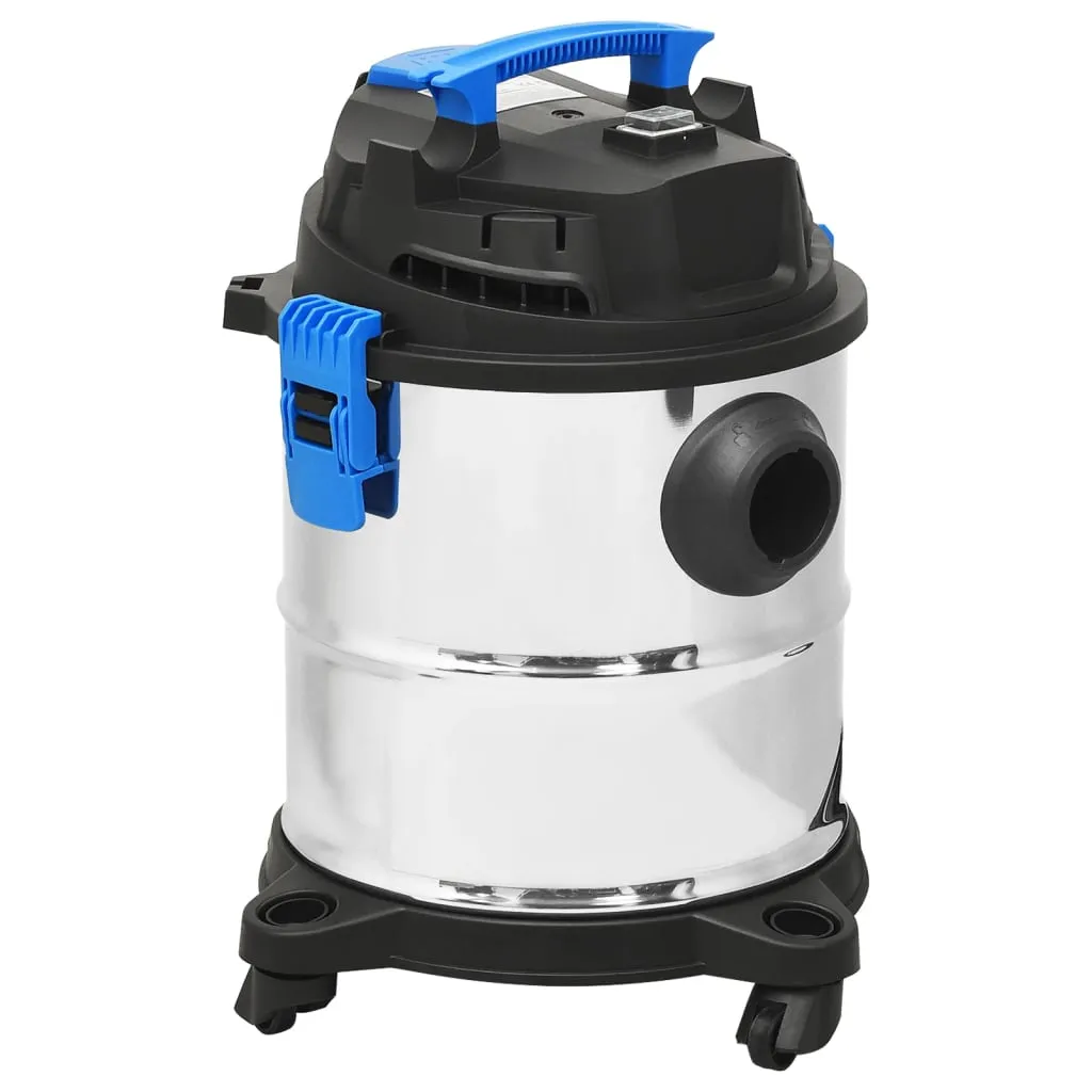 vidaXL Aspirateur sec et humide 1200 W 20 L Argenté 